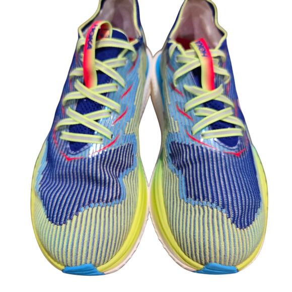 HOKA Cielo X1 Unisex Running SHOE Evening Sky/Lettuce Womens 9 Mens 8 $275  #938 - Picture 6 of 11
